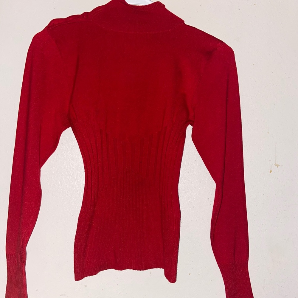Red Turtleneck - Picture 11 of 11